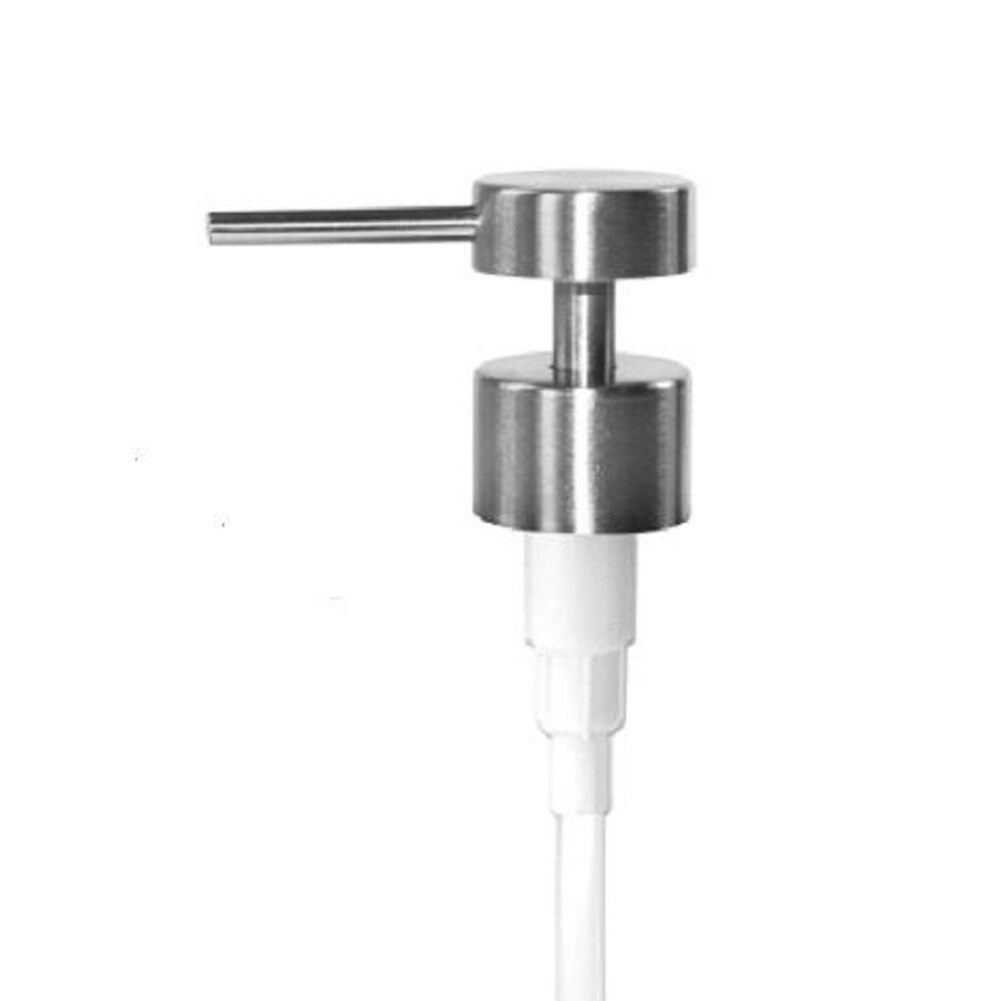 Stainless Steel Soap Liquid Lotion Dispenser Pump Replacement Jar Tube 6 Types