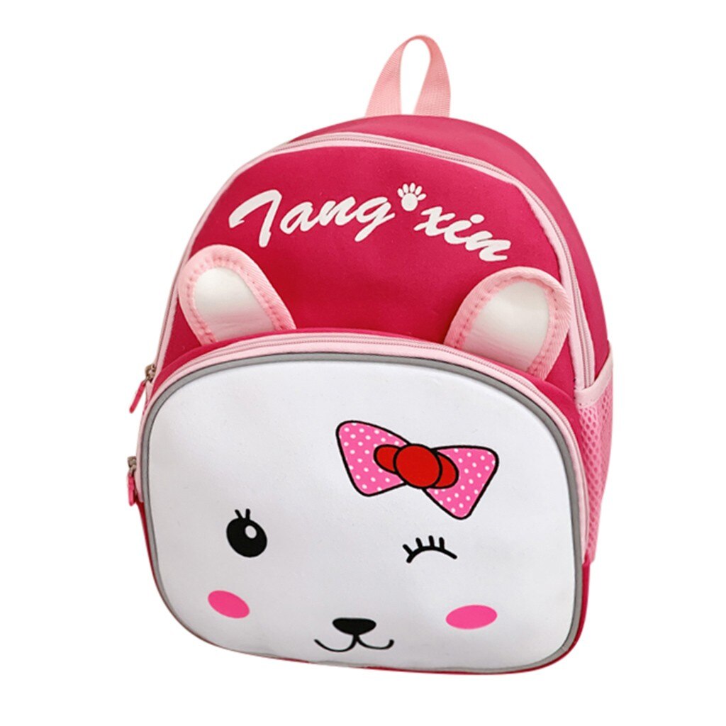 Sac à dos pour enfants de bande dessinée sacs d'école mochila escolar menino kawaii sac à dos cartable sacs pour filles: Rose