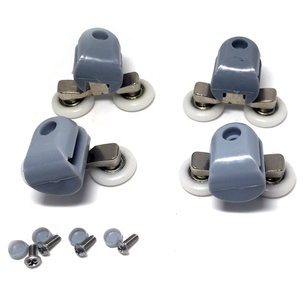 4pcs-8cs Top & Bottom Shower Door ROLLERS / Runners / Pulleys / Wheels Replacement Parts 23mm25mm diameter: 4top / 23mm