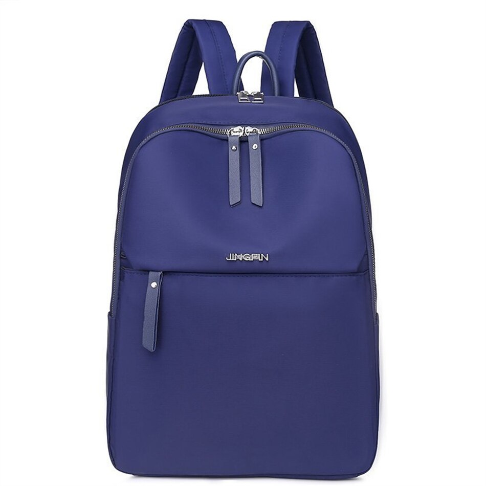 Moda feminina mochilas bolsa de alta qualidade anti-roubo escola saco de livro para meninas feminino viagem bagpack senhoras mochila: Blue-32