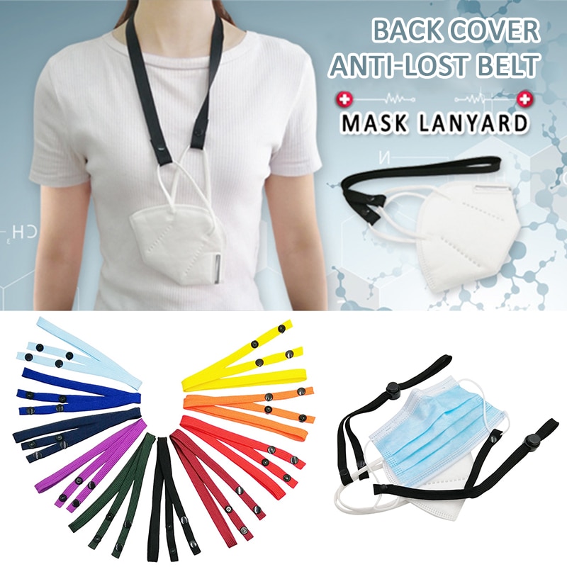 Adjustable Mask Lanyard Cap Anti Lanyard Mask Clips Holder Ear Savers Face Mask Extender Mask Hooks