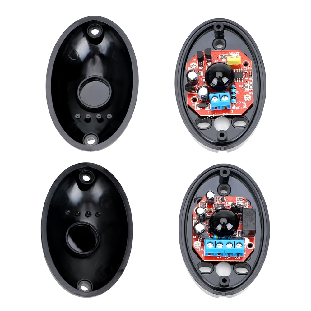 Against Hacking System Single Beam Infrared Radiation Sensor Barrier for Gates Doors Windows External Positioning Alarm Detector