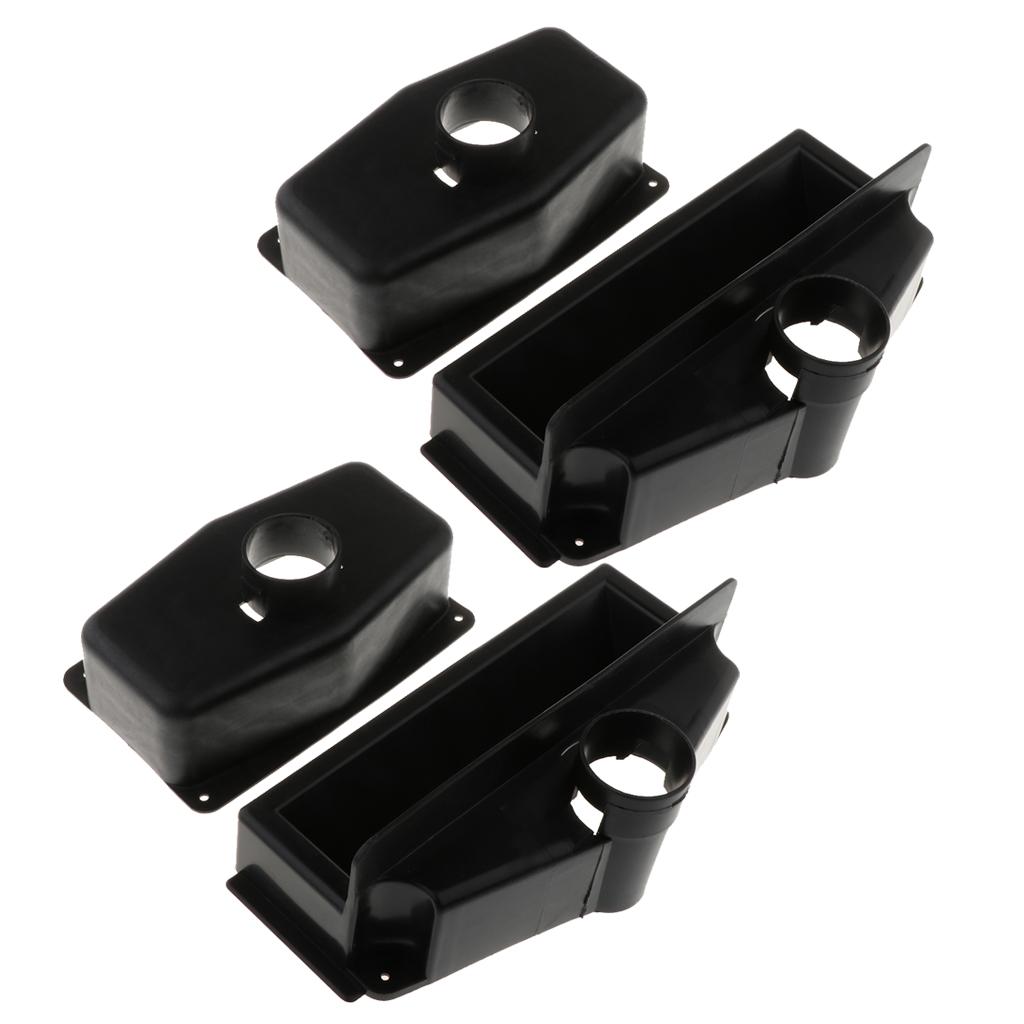 2Pcs Foosball Ball Upper &amp; Lower Pitch Box Collection f/ Standard 1.4m Table