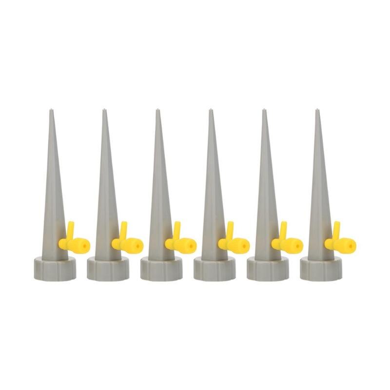 1/6/12pcs Automatic Watering Spikes System for Indoor Plant Bottle Drip Irrigation Watering Kits E5M1