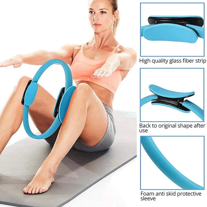 Yoga Fitness Pilates Ring Yoga Ring Open Rug Ring Magische Ring Bekkenbodem Spiertraining Yoga Benodigdheden Pilates Ring