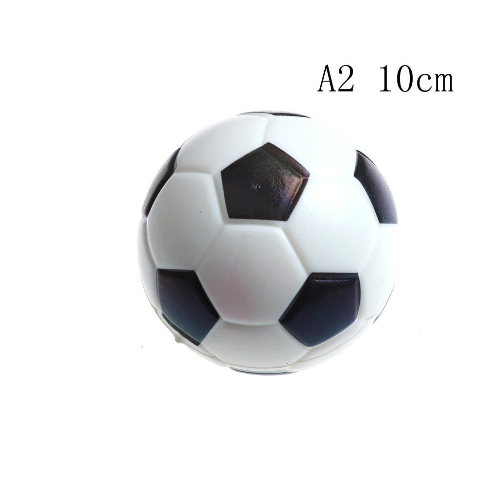 Klämma stress boll avlastning leksak ventil boll avspänning boll hand handled träning pu skum mini fotboll boll