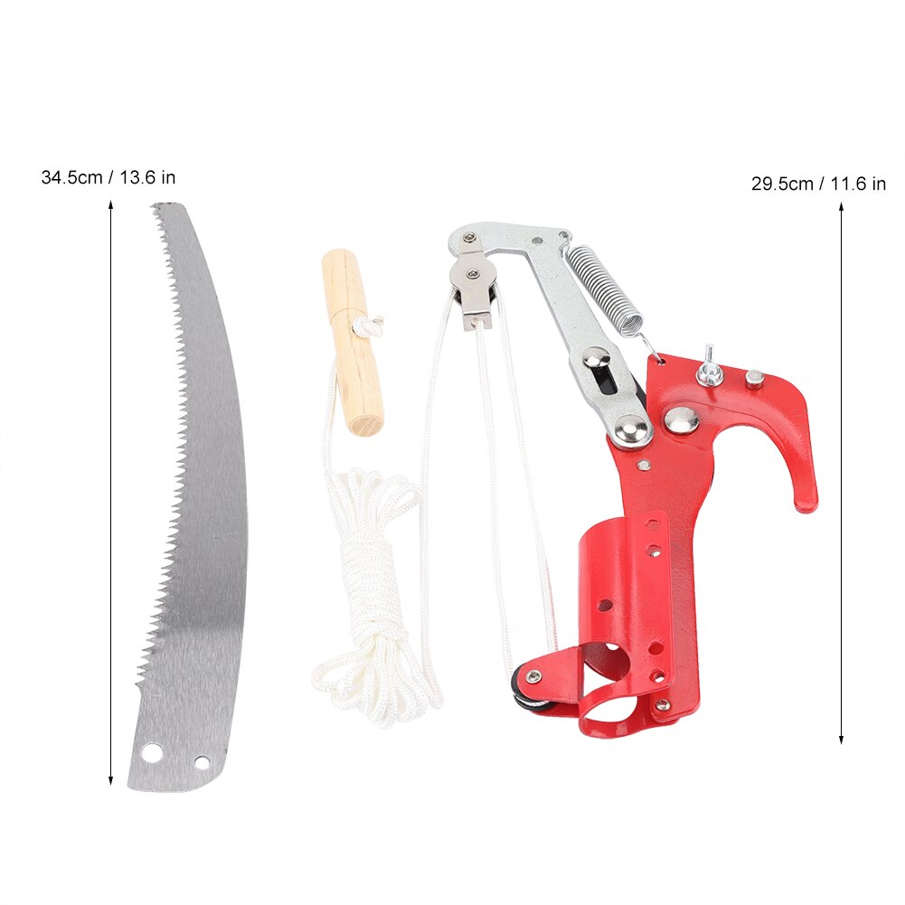 2 Wheels Sharp Garden Pruning Shear Tree Trimmer Clipper Trimming Tool For Gardening, Landscaping And Heavy Duty Trimming