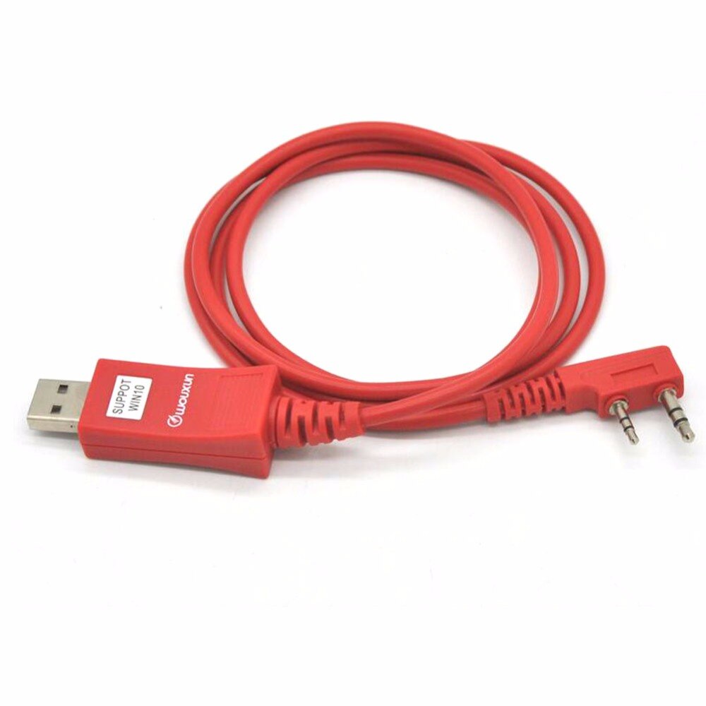 WOUXUN – câble de programmation USB Original pour toutes les radios avec prise K1, pour KG-UVD1P KG-UV6D KG-UV8D KG-UV899 KG-UV9D PLUS