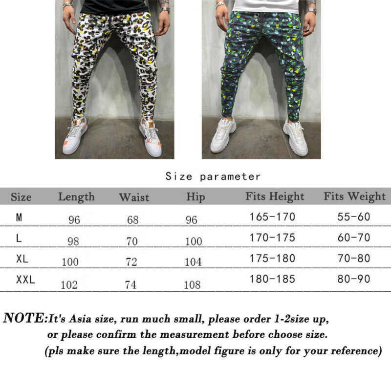 Men's Slim Fit Straight Leg Trousers - Casual Pencil Jogger Cargo Pants