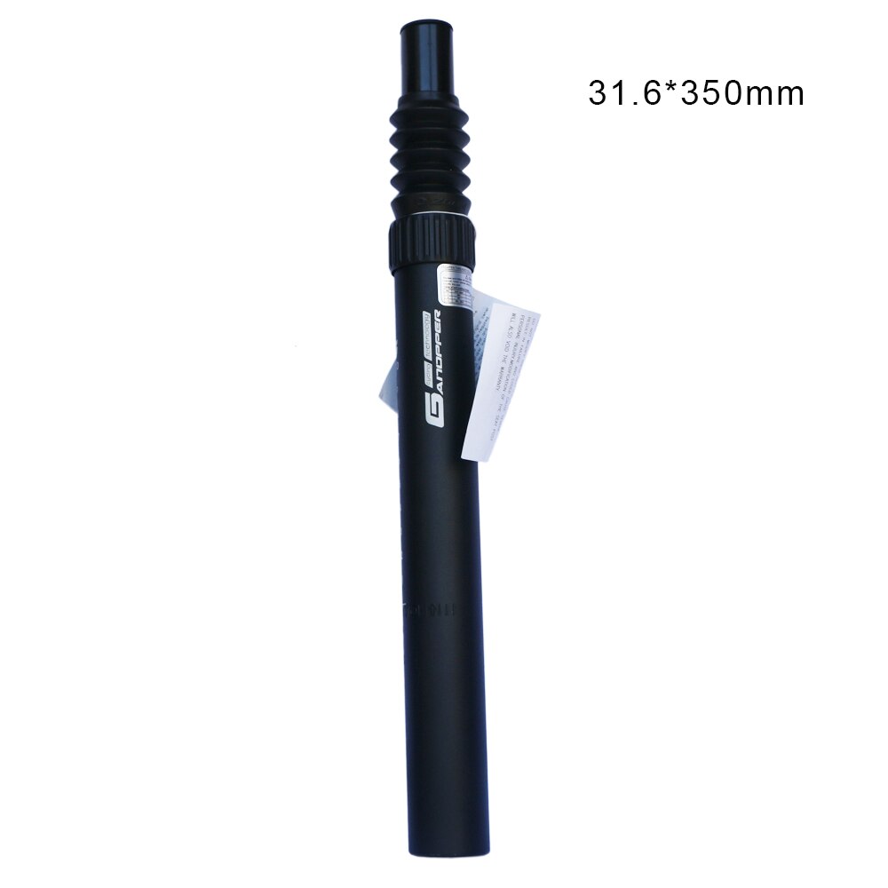 GANOPPER MTB Bicycle Damping Suspension Seatpost 25.4/27.2/28.6/30.9/31.6 X350 Bike Seat post Shock Absorber Tube Setback: 31.6mmX350mm