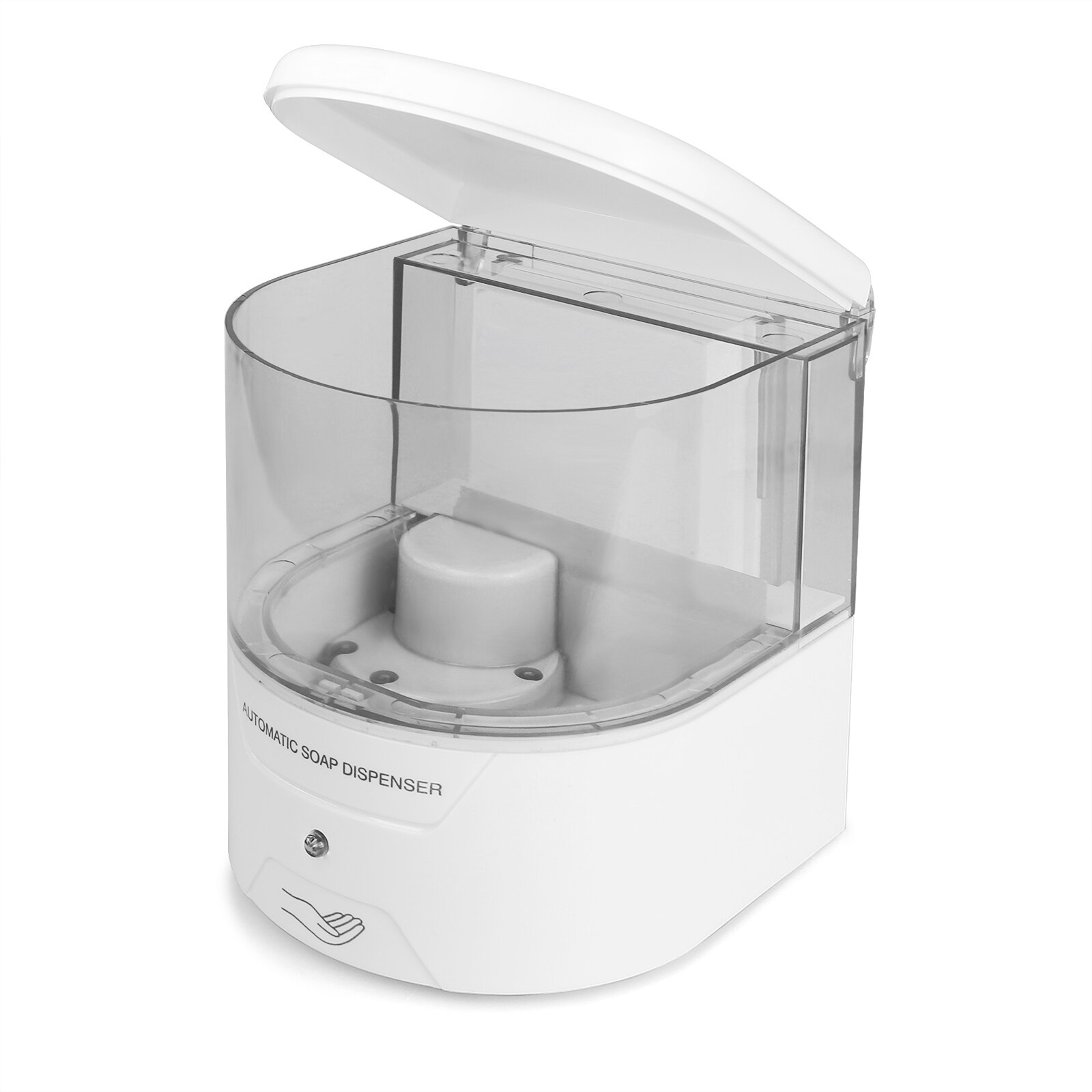 600ml Liquid Soap Dispenser Automatic IR Sensor Soap Dispenser Wall Touch-free Kitchen Soap Lotion Pump for Kitchen Bathroom