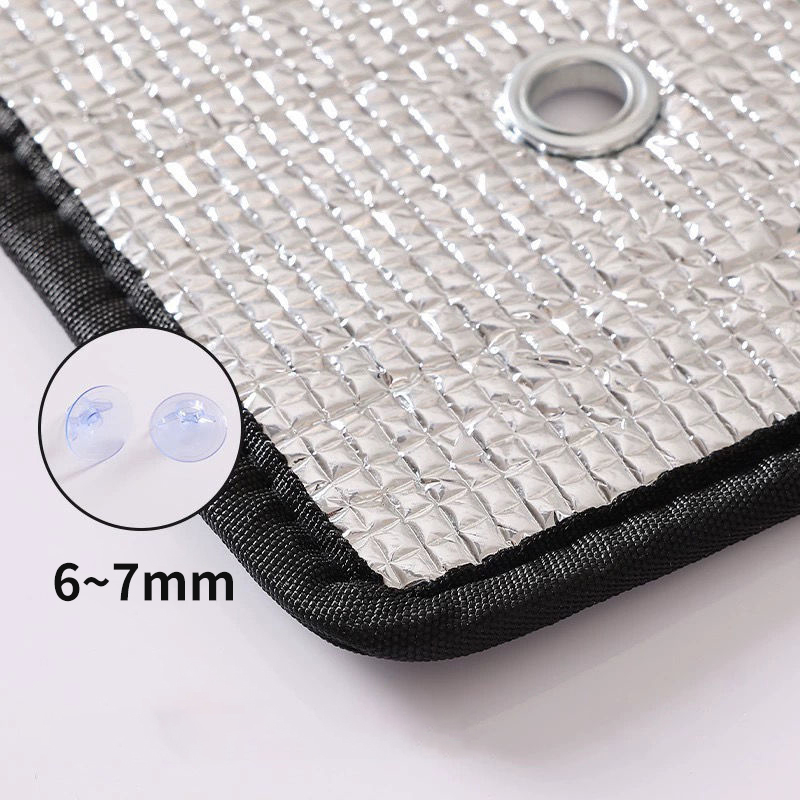 Window Sun Shade Film Home Sunshade Protector Pad Indoor Aluminum Foil Insulation Film House Anti-UV Sun Protection Pad: 20"W x 48"L / Yellow