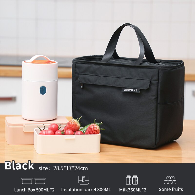Brivilas Cooler Lunch Bag Multicolor Bags For Women Hand pack Thermal Breakfast Food Lunch Box Portable Picnic Travel Handbags: TF01-1-04