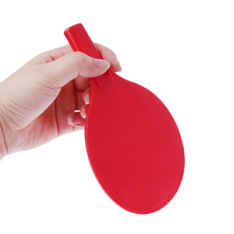 Raqueta de tenis de mesa de plástico para niños, entretenimiento de Fitness, paleta de Ping Pong, XXUF