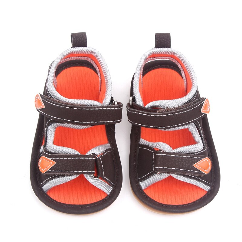 2021 Summer Fashion Baby Boy Girl Sandals Hollow scarpe traspiranti bambino suola in gomma antiscivolo primi camminatori 0-18M: O / 6M