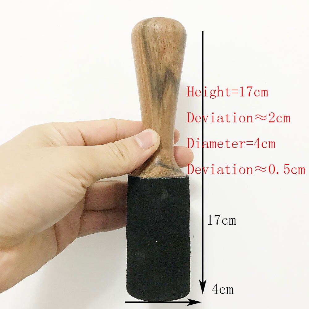 Beste Hand-gemacht Himalaya Klangschalen Leder Stock Hammer: etwa 4cm Durchmesser