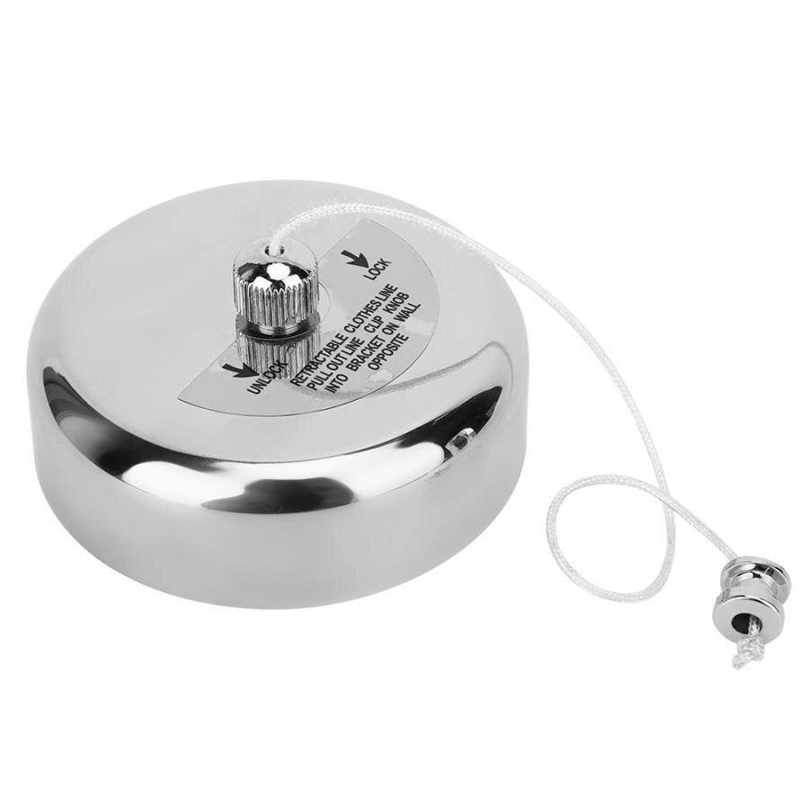 Stainless Steel Retractable Clothesline Indoor Outdoor Clothesline Rope Clothes Drying Line for Hotel Home Use