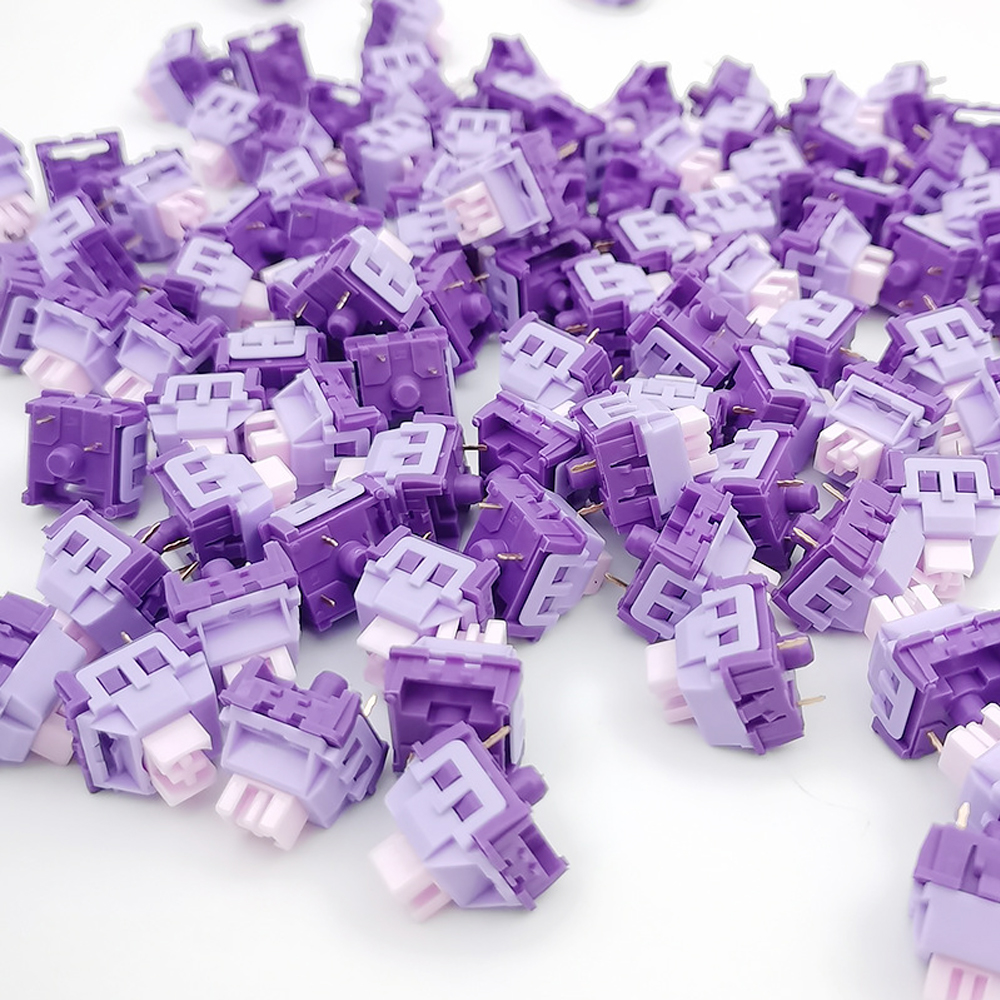 Keyboard Switch Linear Tactile 39g Work Travel 1.8mm 3Pin Shaft Switches for Swap Mechanical Keyboard Custom Keyboard Switch