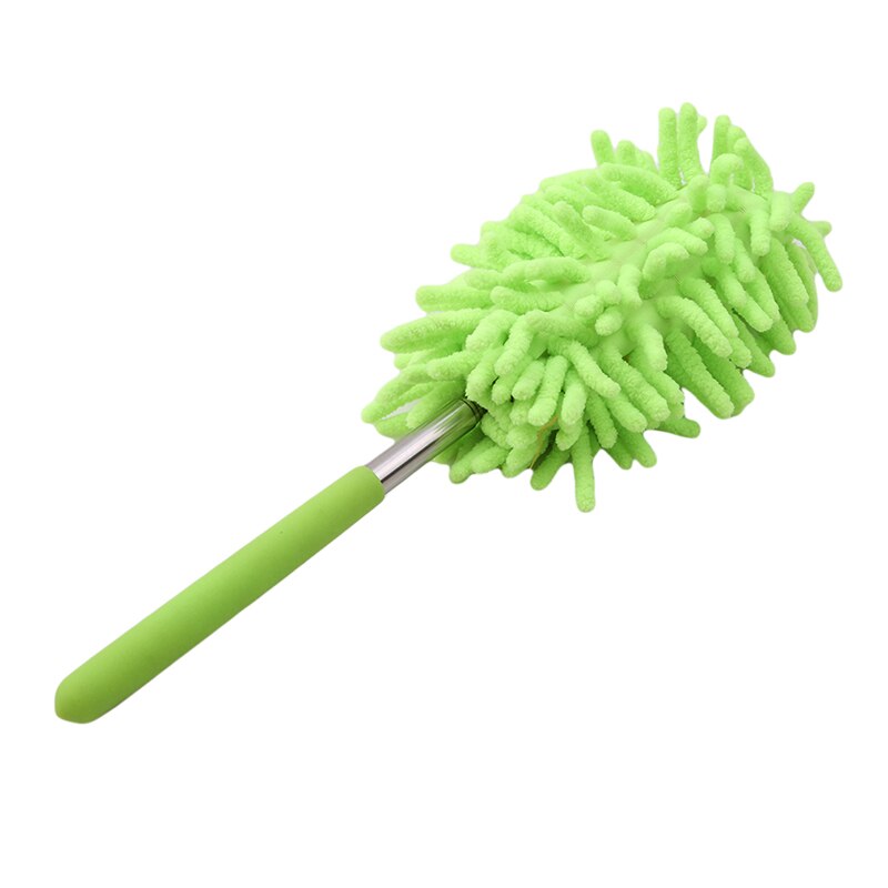 extensible de limpieza de microfibra plumeros de la pluma ajustable plumero para hogar cepillo para polvo limpieza de coches de Color a 4