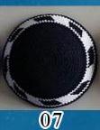 Jødisk kippah jødisk kuppel kippa juif cipa jerusalem israel jødisk liten hatt klær hodeplagg toque lokk håndlaget kipa kipot: 7