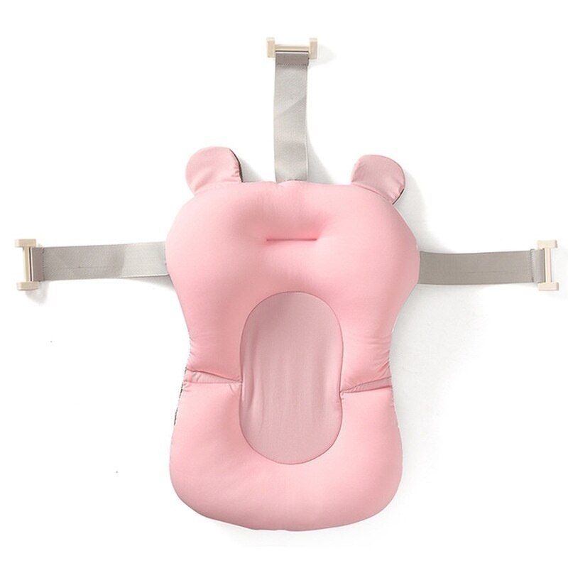 Baby Badewanne Netz T-typ Netto Schlecht Netto freundlicher Schlecht Netto Bett Baby Dusche Gestell Hängematte Schlecht Baby Schlecht Kissen: Rosa