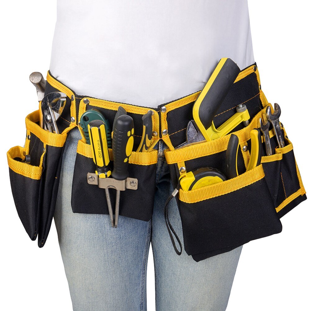 1 Pc Multi-Functionele Utility Pouch Belt Bag Elektricien Tool Bag Oxford Doek Taille Pocket Tool Opslag Houder Voor elektricien