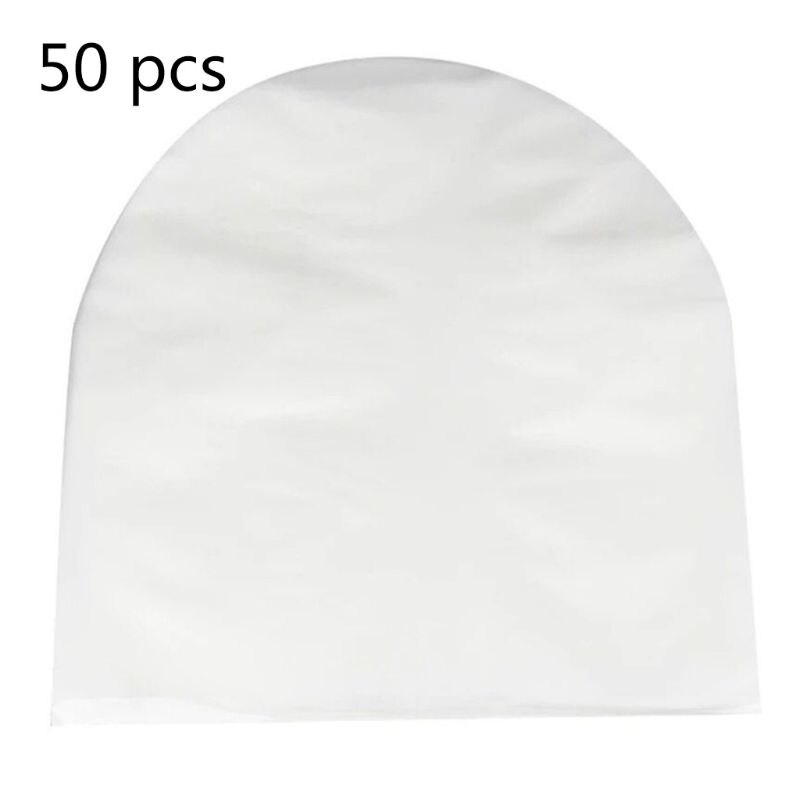 Bolsas protectoras de discos de vinilo, fundas antiestáticas para discos LP, transparentes, 12 &quot;, 50 Uds.