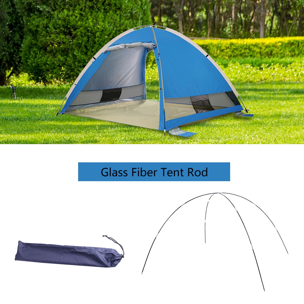 1 Paar Arc Tent Pole Fiberglass Camping Tent Staaf Spare Replacemet Tent Ondersteunende Staven Luifel Frames Accessoires Outdoor Camping