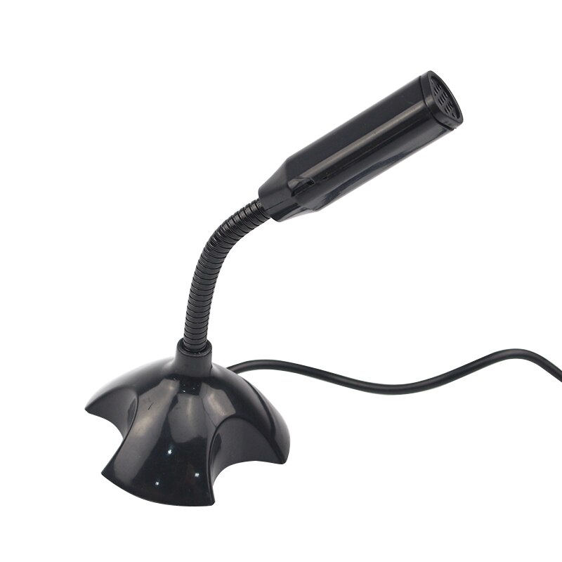 USB Desktop Microphone 360 Adjustable Microphone Support Voice Chatting Recording Mic for PC with a USB port