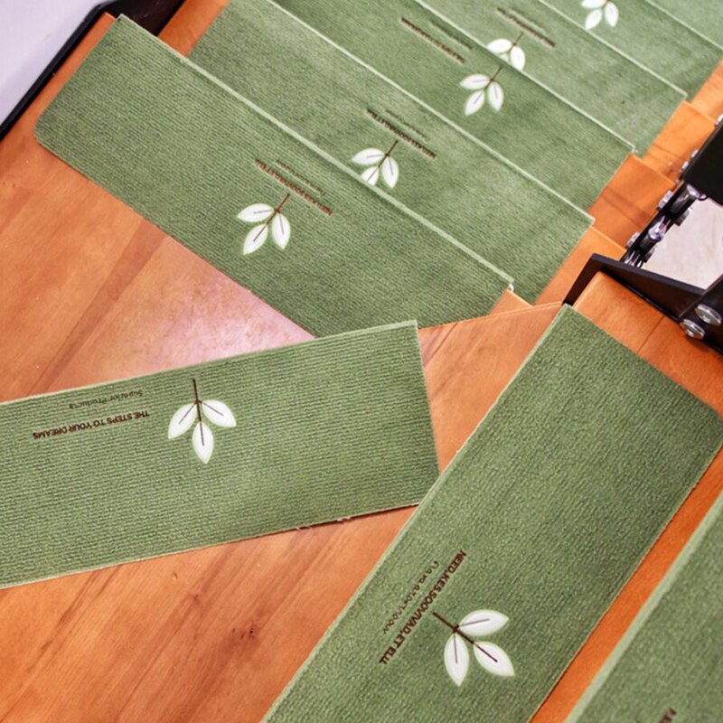 Lichtgevende trapmat, zelfklevende trap, antislip trapmat, binnentapijt, trapmatten, trapmatten