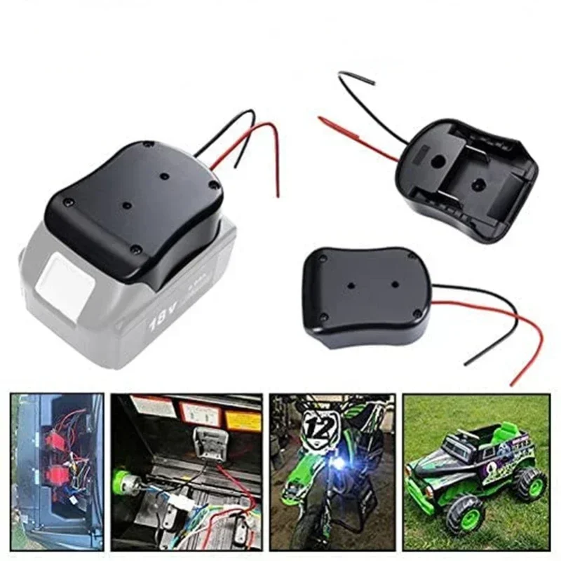 For Dewalt 18V/20V Max Battery Adapters Adapter Power DIY Battery Converter Connector 12AWG Home Power Tools Parts Replacement