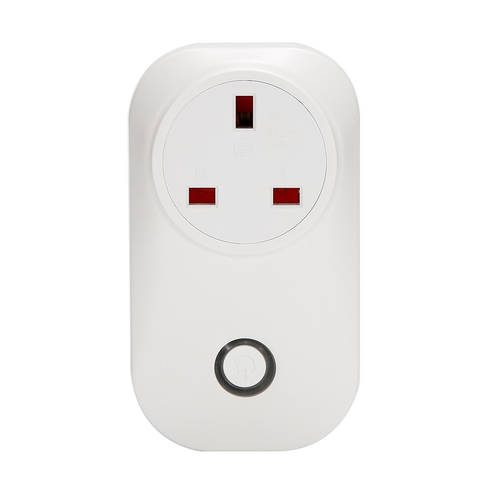 Sonoff S20 wifi Draadloze Afstandsbediening Socket Smart Timer Plug Smart Power Socket EU F/EU E/US /UK werken met google home alexa: UK Type