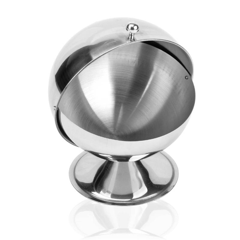 Recipiente esférico de acero inoxidable para azúcar, caja de Fondant flexible, tarro de dulces, recipiente para especias de cocina