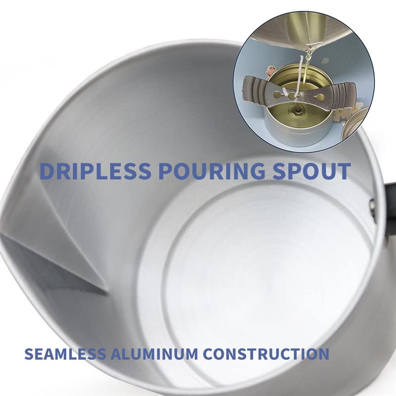 Kaars Smeltkroes 1.2L 3L Wax Smelten Cup Wax Smelten Pot Kaars Maken Gieten Pot Voor Thuis Diy Kaars Maken tool