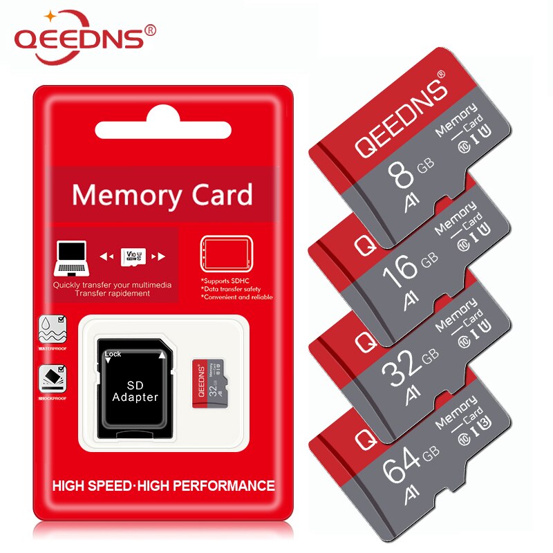 Speicher karte 128gb 64gb Mikro TF Karte Class10 Mini SD Karte-Stock 8gb 16gb 32gb cartao de memoria Blitz Freies Adapter