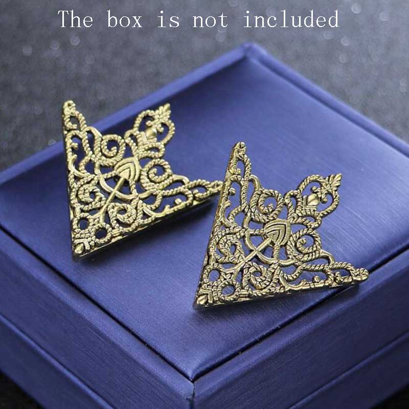 Broche de Metal para hombre, alfileres de cuello de solapa, broches de para traje, Pin de cuello de camisa, puntas de vestido, decoración de banquete de ceremonia de negocios: Rodio plateado