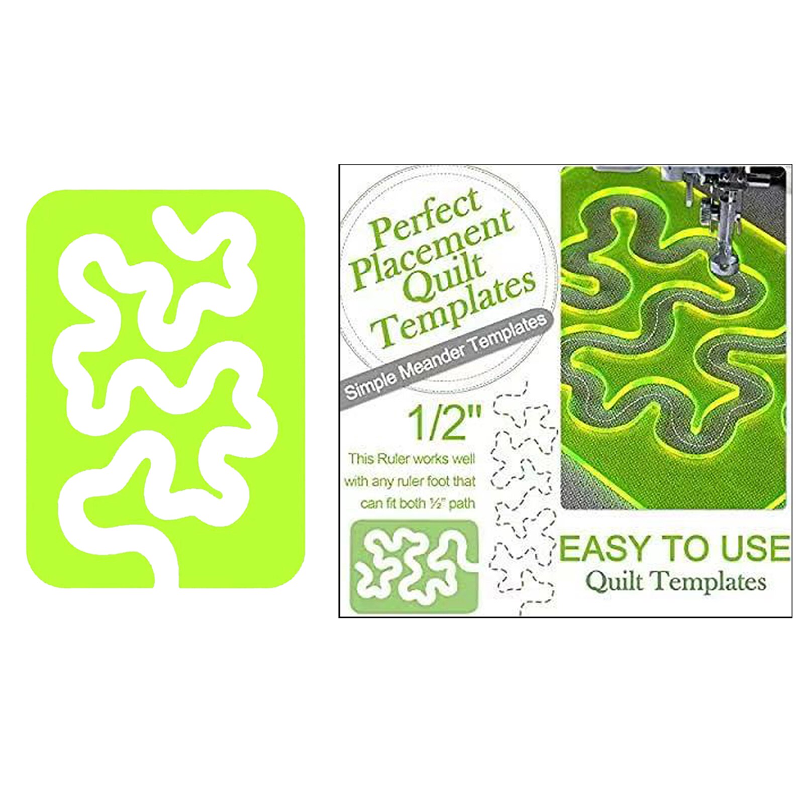 Quilting Creations Stencils for Machine and Hand Quilting | Reusable Quilt Stencil for Block Patterns