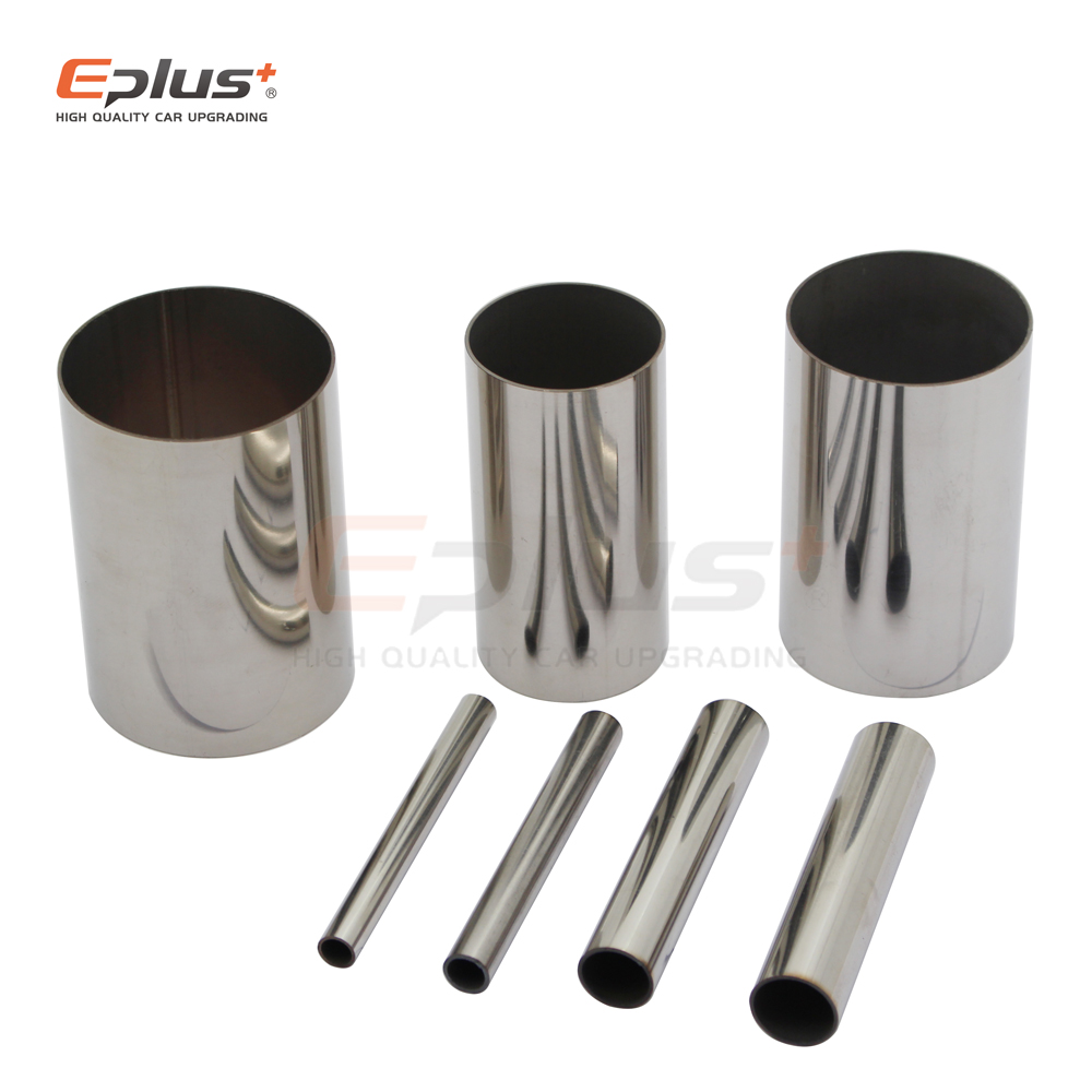 Length 100MM Universal 304 Stainless Steel Pipe Straight Multi-purpose Welding Materials Multiple Size Car Exhaust Pipe Intake