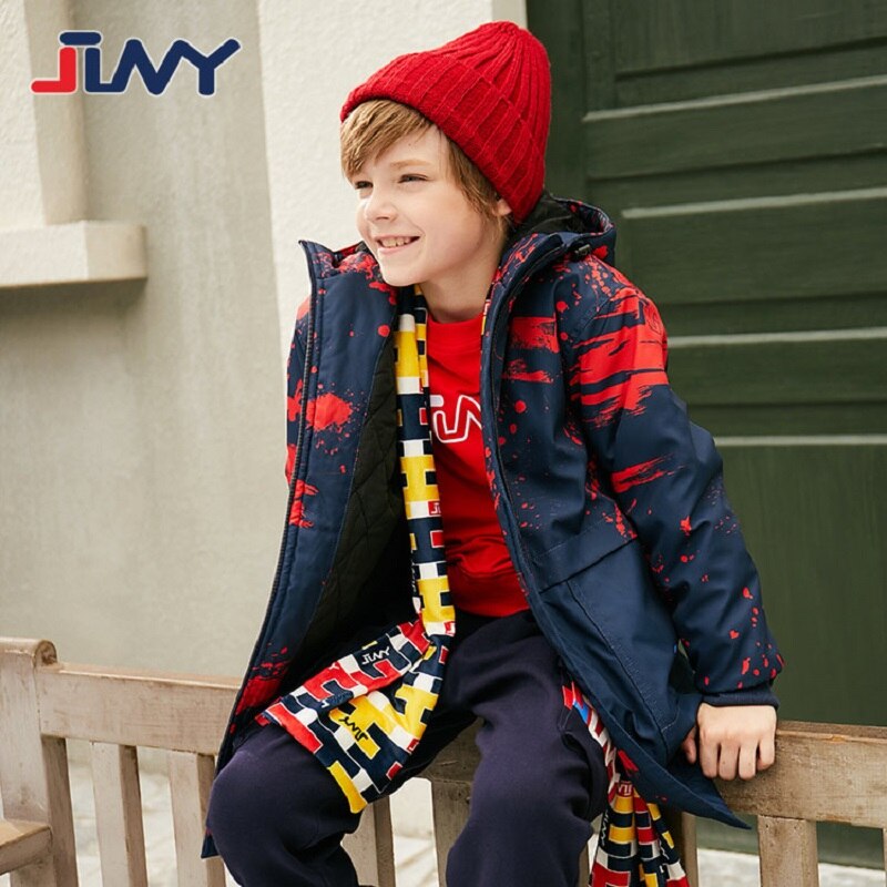 Manteau de sport pour enfants de 8 à 15 ans, veste épaisse coupe-vent, collection automne et hiver