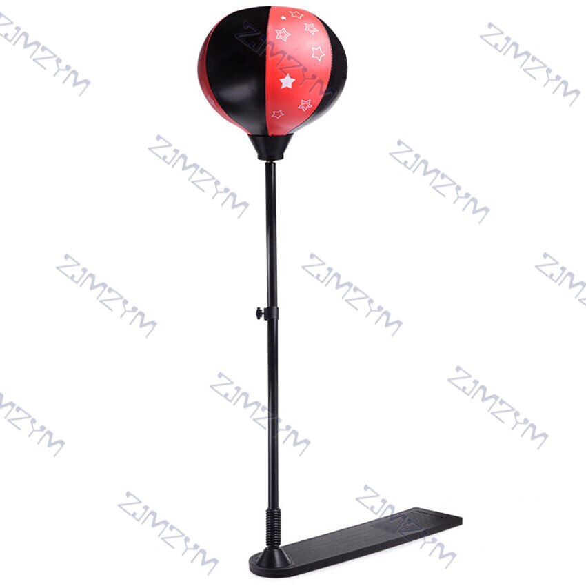 Vertikal bokseball justerbar barn fitness boksesett punch pear speed ball for barn punching sports gym hjemmetrening