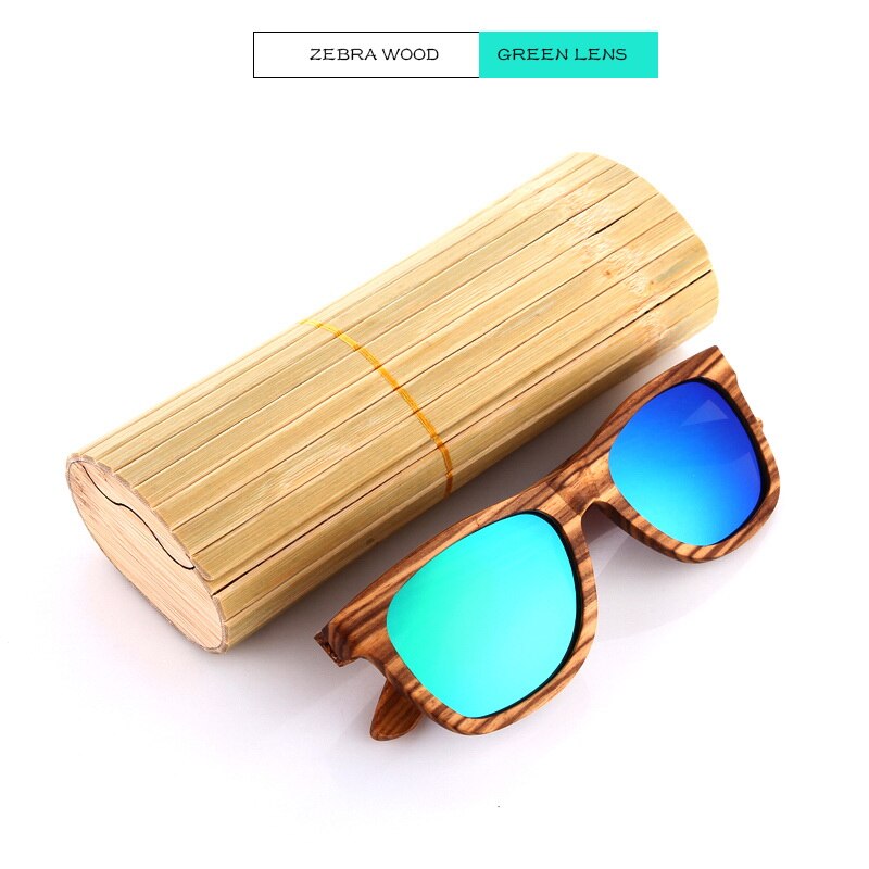 EZREAL Real Top Bamboe Hout Houten Zonnebril Gepolariseerde Handgemaakte Hout Mens Sunglass Zonnebril Mannen Gafas Oculos De Sol Madera: 2