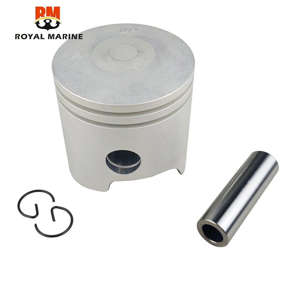 Kit de pistones Std con anillo de pistón para Yamaha 2T fuera de borda 9.9HP 15HP 682 684 63V 63W serie D56mm Parsun 6E7-11631-00 682-1631-00