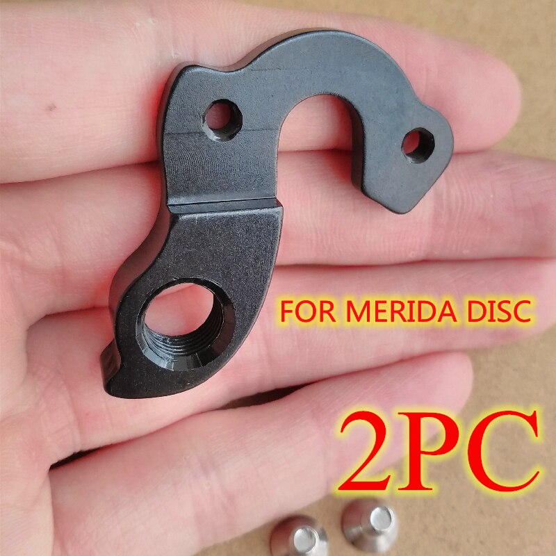 2pcs Bicycle gear rear derailleur hanger For MERIDA MTB 142x12 Big Seven MERIDA Big nine Carbon MECH dropout carbon frame bicyle: for merida disc