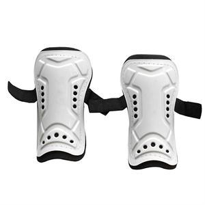 Veiligheid Voetbal Scheenbeschermer Benen Protector Sport Fietsen Professionele Been Concurrentie Voetbal Scheenbeschermer Pads 2 Stuks: White