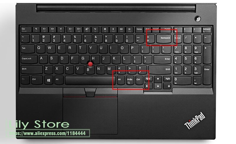 Ultra Thin Keyboard Skin Cover Protector for Lenovo Thinkpad E15 E595 T590 E590 E580 T580 P52 P51s P52s 15.6" Laptop