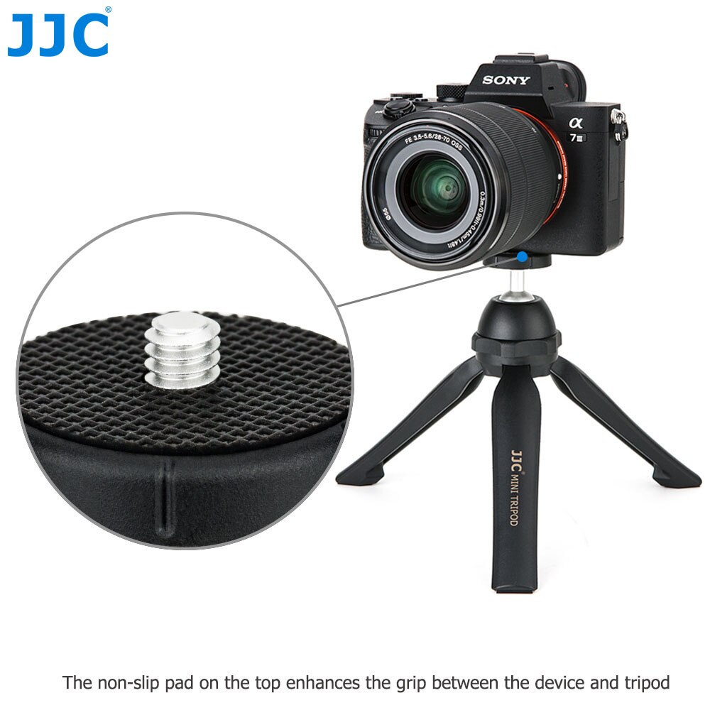 Jjc vlog kamera mini stativ stativ for sony  zv1 rx100 vii  a7 iii  a7r iv canon  g7x mark iii ii panasonic  gx85 g7 nikon  z6