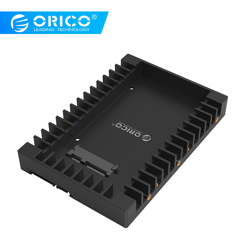 ORICO 2.5 à 3.5 pouces HDD adaptateur disque dur Support SATA III 3.0 prise en charge 7/9. 5/12. 5mm 2.5 pouces SATA HD HDD disque dur ssd hdd case 3.5