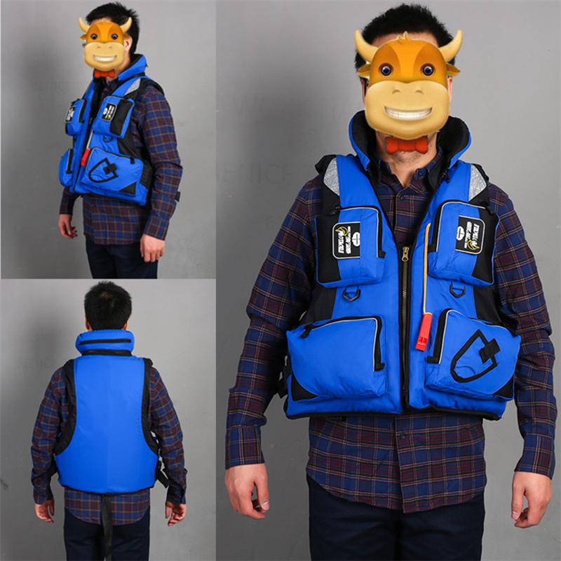 Kamizelka ratunkowa Unisex poliester pływanie kamizelka ratunkowa L-XXL 2021 kamizelka wędkarska Outdoor Sport kamizelka bezpieczeństwa kamizelka ratunkowa Drifting żeglarstwo kajak