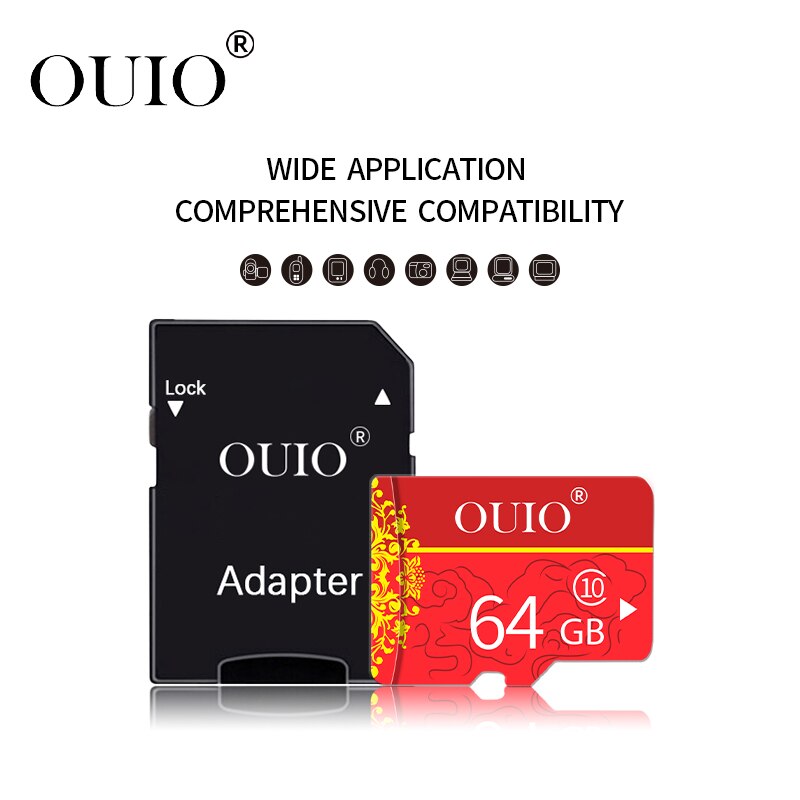 Originele micro sd-kaart klasse 10 geheugenkaart 64 gb 128 gb mini micro sd flash drive 16gb 32 gb geheugenkaart tf-kaart voor telefoon