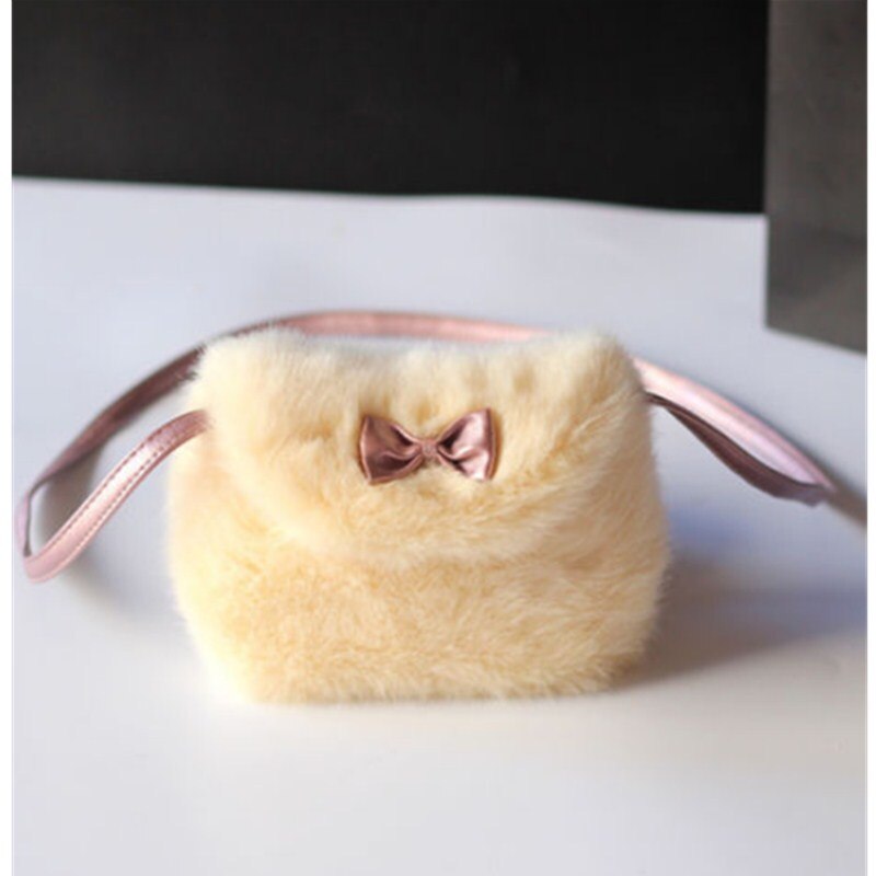2019 Mais Novo Estilo Crianças Meninas Bowknot Crianças Mini Saco Bolsas Cruz Confortável das Crianças Bonito Saco de Pele Artificial: D